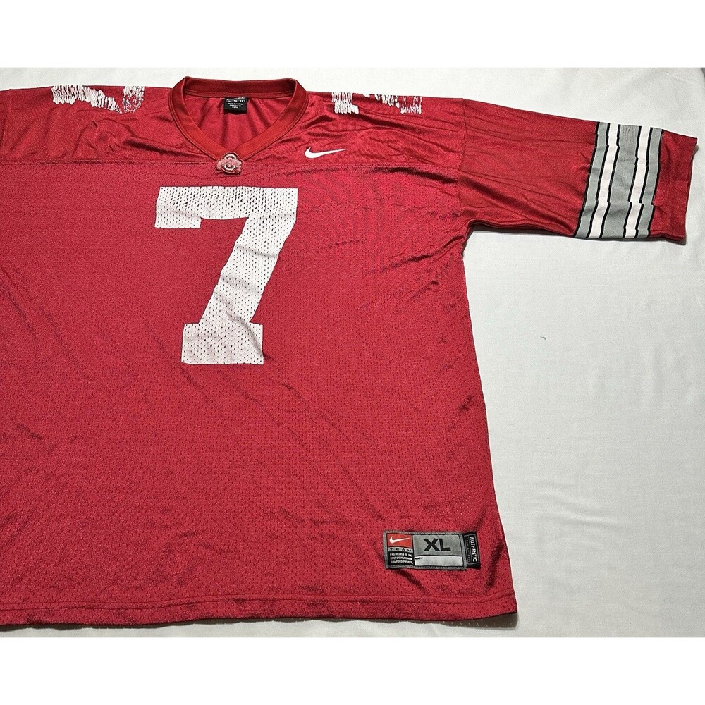 Ohio State Buckeyes Nike Team #7 Stroud Haskins NCAA Football Jersey XL *READ***